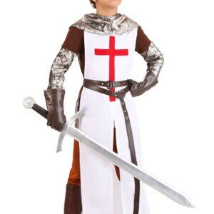 Crusader Knight Kids Costume Youth XL
